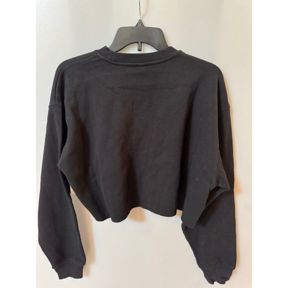 Skims Cotton Fleece Cropped
Crewneck - Onyx - Picture 4 of 4